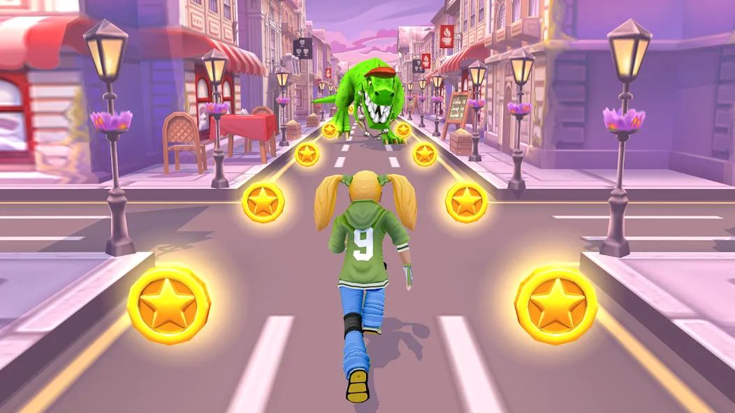 Скачать Angry Gran Run - Running Game на Андроид — Безлимитные монеты и ускорение бега — скриншот 2