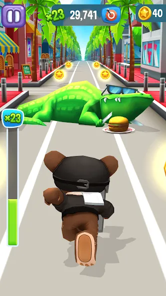 Скачать Angry Gran Run - Running Game на Андроид — Безлимитные монеты и ускорение бега — скриншот 5