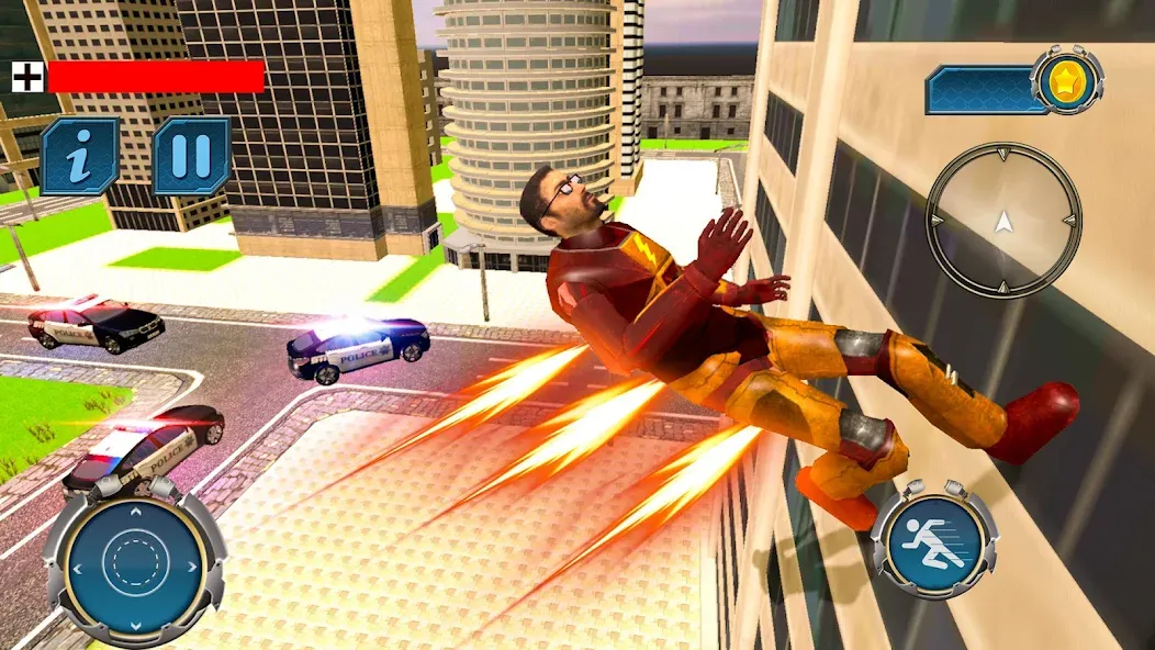 Скачать взлом Light Superhero Speed Hero на Андроид — Суперскорость и все уровни открыты — скриншот 1