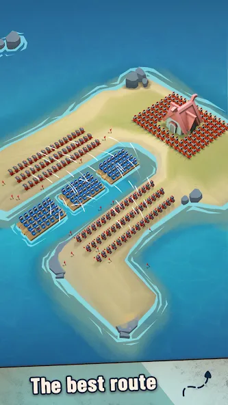 Island War на Андроид — Безлимитные ресурсы и ускоренное строительство — скриншот 3