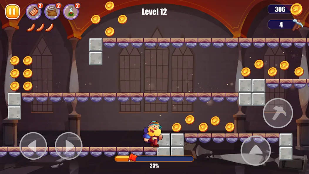 Скачать Miner's World: Super Run Game — Безлимитные монеты и открытые уровни — скриншот 4 Скачать Miner's World: Super Run Game — Безлимитные монеты и открытые уровни — скриншот 4