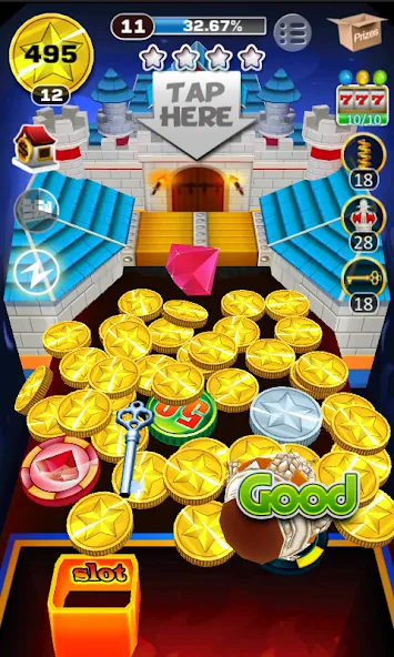 AE Coin Mania : Arcade Fun MOD APK на Android — Безлимитные монеты и открытые бонусы — скриншот 3 AE Coin Mania : Arcade Fun MOD APK на Android — Безлимитные монеты и открытые бонусы — скриншот 3