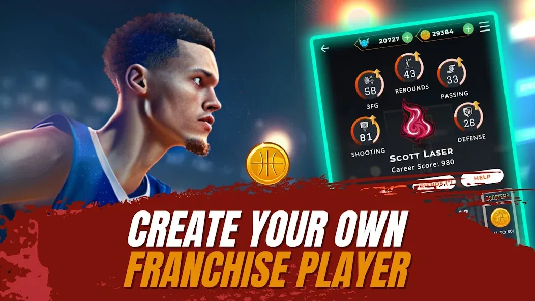 Скачать Astonishing Basketball Manager — Безлимитные деньги и ресурсы — скриншот 2 Скачать Astonishing Basketball Manager — Безлимитные деньги и ресурсы — скриншот 2