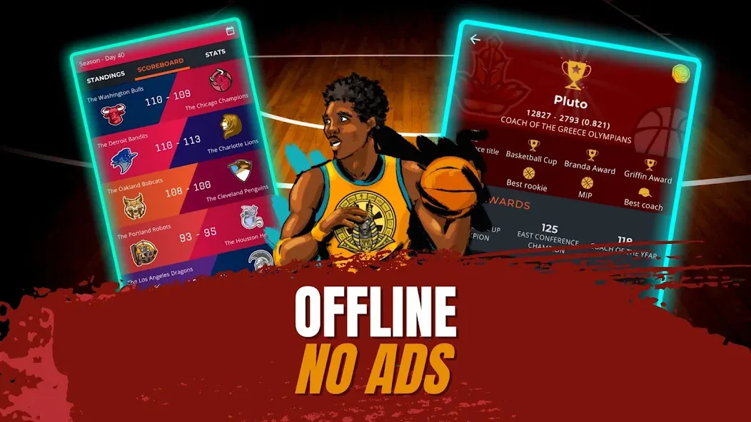 Скачать Astonishing Basketball Manager — Безлимитные деньги и ресурсы — скриншот 4 Скачать Astonishing Basketball Manager — Безлимитные деньги и ресурсы — скриншот 4