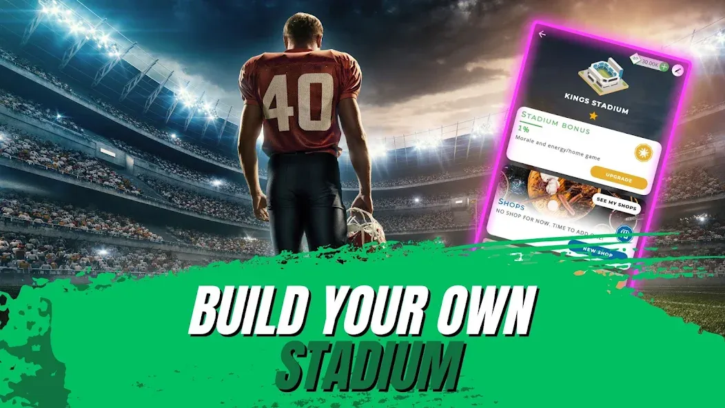 Astonishing Football Manager MOD — Безлимитные деньги и все команды открыты на Андроид — скриншот 5