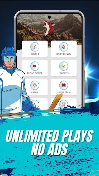 Astonishing Hockey Manager MOD — Безлимитные деньги и ресурсы на Андроид — скриншот 3