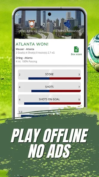 Скачать Astonishing Eleven Football на Android — Безлимитные деньги и энергия — скриншот 5