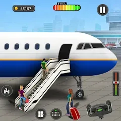 Flight Simulator - Plane Games MOD — Безлимитное топливо и все самолёты на Андроид