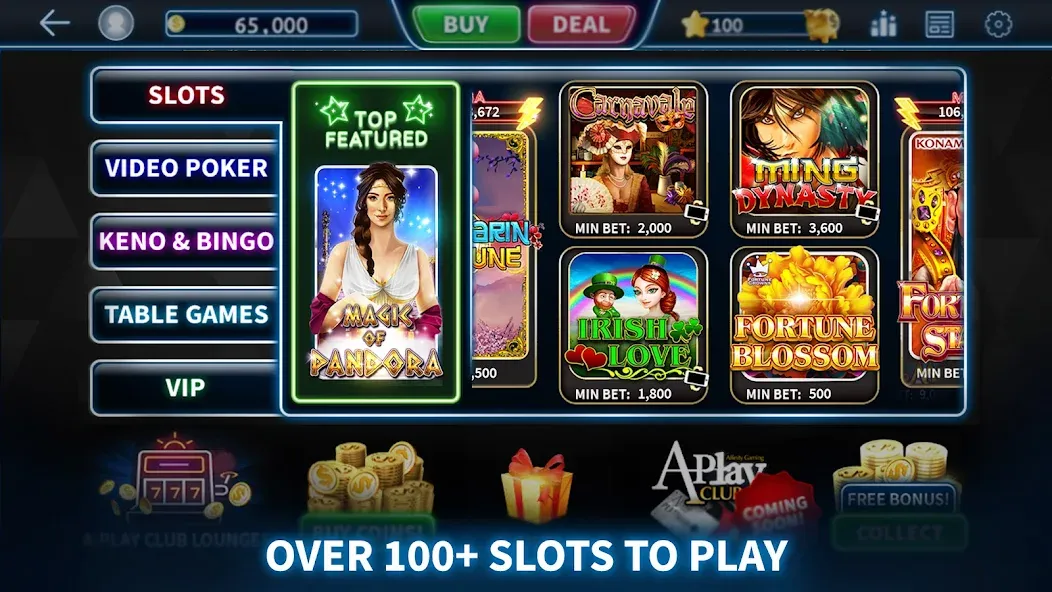 A-Play Online - Casino Games — Безлимитные фишки и бонусы — скриншот 2 A-Play Online - Casino Games — Безлимитные фишки и бонусы — скриншот 2