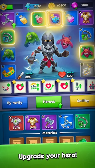 Magic Archer: fantasy rpg game MOD APK — Безлимитные ресурсы и усиленная атака — скриншот 1