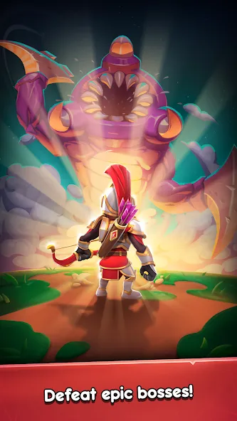 Magic Archer: fantasy rpg game MOD APK — Безлимитные ресурсы и усиленная атака — скриншот 2