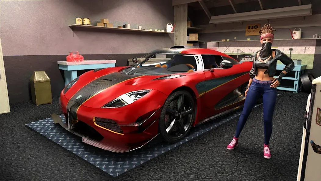 Взломанная Luxury Car Parking Games на Андроид — Безлимитные деньги и все машины — скриншот 5