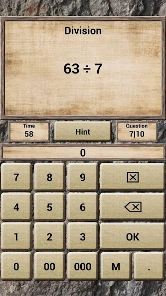 Скачать взломанную Math - Quiz Game — Безлимитные подсказки и открыты все уровни — скриншот 4