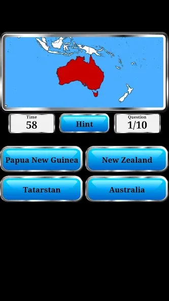 Взлом World Geography - Quiz Game — Все страны и столицы открыты — скриншот 2