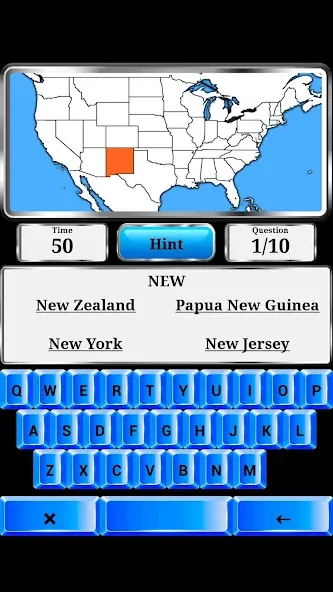 Взлом World Geography - Quiz Game — Все страны и столицы открыты — скриншот 5