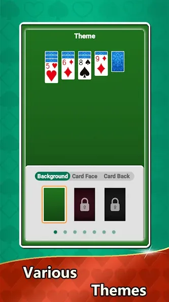 Взломанная Aged Solitaire Collection на Андроид — Без рекламы и всё разблокировано — скриншот 3