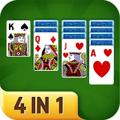 Взломанная Aged Solitaire Collection на Андроид — Без рекламы и всё разблокировано