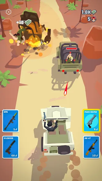 Скачать Agent Action - Spy Shooter — Модификация Бесконечные патроны и все оружие — скриншот 1