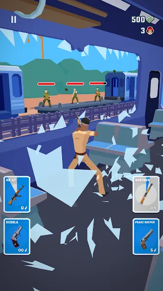 Скачать Agent Action - Spy Shooter — Модификация Бесконечные патроны и все оружие — скриншот 2