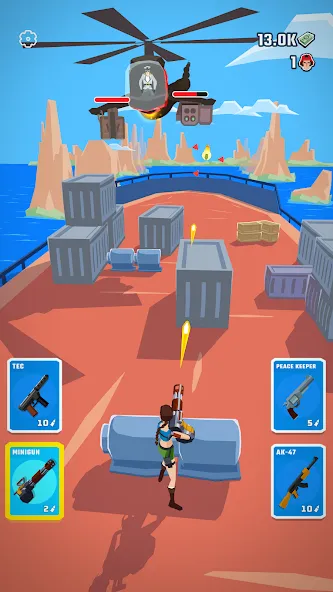 Скачать Agent Action - Spy Shooter — Модификация Бесконечные патроны и все оружие — скриншот 4