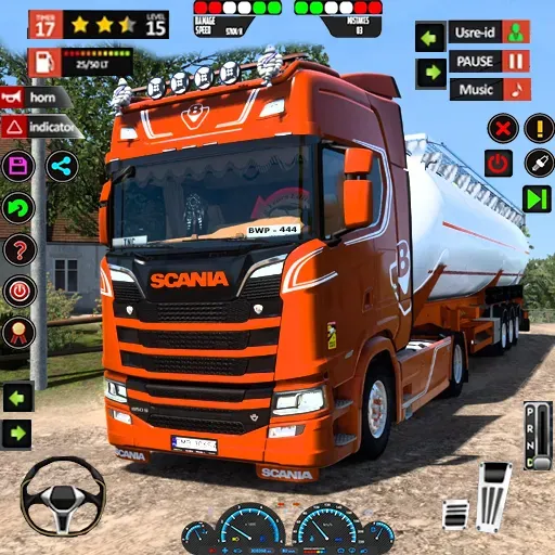 Скачать Oil Tanker Transport Simulator на телефон — Безлимитные деньги и топливо — скриншот 1 Скачать Oil Tanker Transport Simulator на телефон — Безлимитные деньги и топливо — скриншот 1