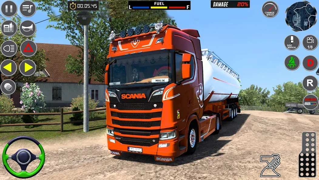 Скачать Oil Tanker Transport Simulator на телефон — Безлимитные деньги и топливо — скриншот 2 Скачать Oil Tanker Transport Simulator на телефон — Безлимитные деньги и топливо — скриншот 2