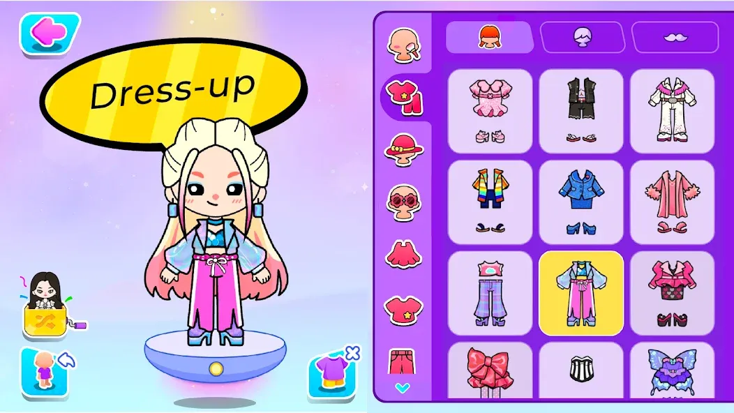 Скачать Aha World: Baby Care MOD APK — Разблокированы все предметы и локации — скриншот 1