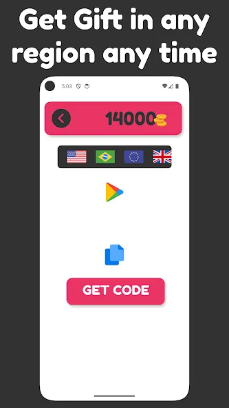 Gift Card : Coin Collector на Андроид — Мод Много монет и быстрые награды — скриншот 5