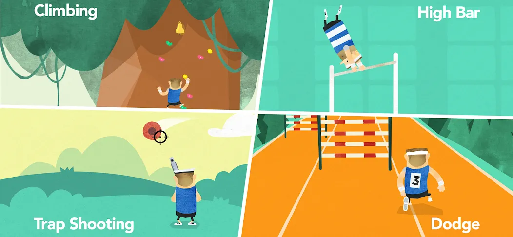 Скачать Fiete Sports - 37 Sport Games — Последняя версия (Открыты все спортивные игры) — скриншот 5