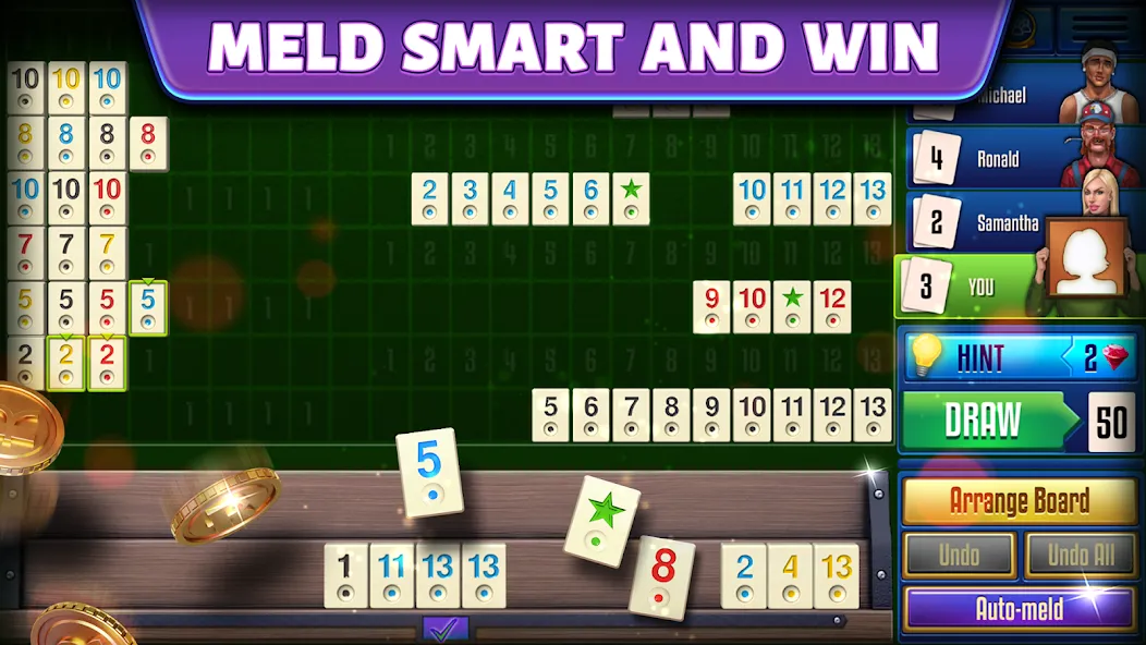 Скачать Rummy Club на телефон — Безлимитные фишки и быстрые победы — скриншот 1