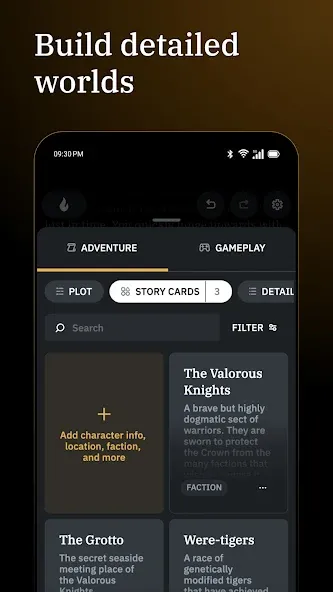 AI Dungeon MOD APK на Android — Безлимитные приключения и ресурсы — скриншот 2