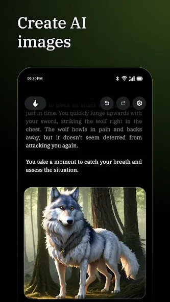 AI Dungeon MOD APK на Android — Безлимитные приключения и ресурсы — скриншот 5