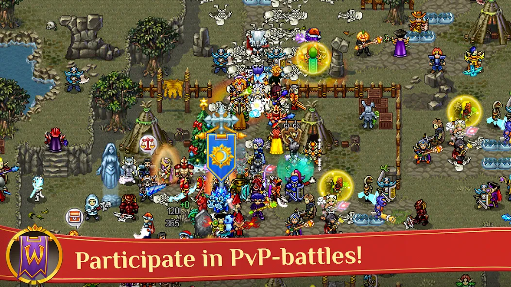 Warspear Online (MMORPG, RPG] на Андроид — Безлимитные ресурсы и усиленный персонаж — скриншот 3