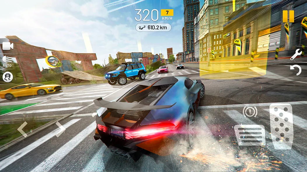 Скачать взломанную Extreme Car Driving Simulator — Безлимитные деньги и все машины открыты — скриншот 2