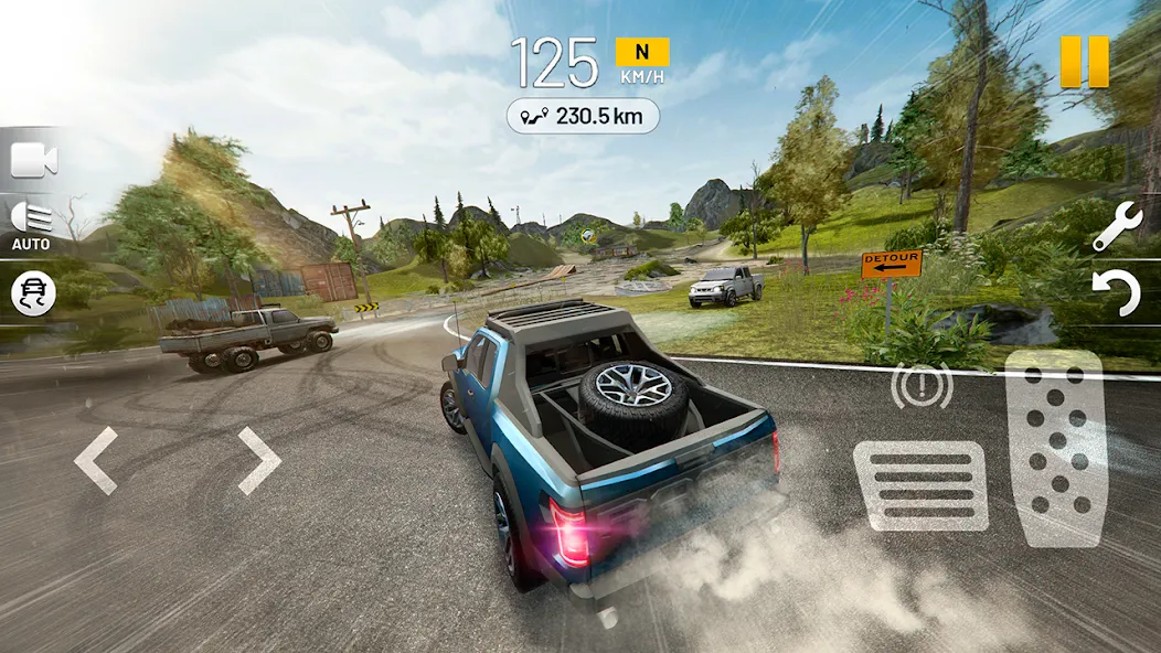 Скачать взломанную Extreme Car Driving Simulator — Безлимитные деньги и все машины открыты — скриншот 3