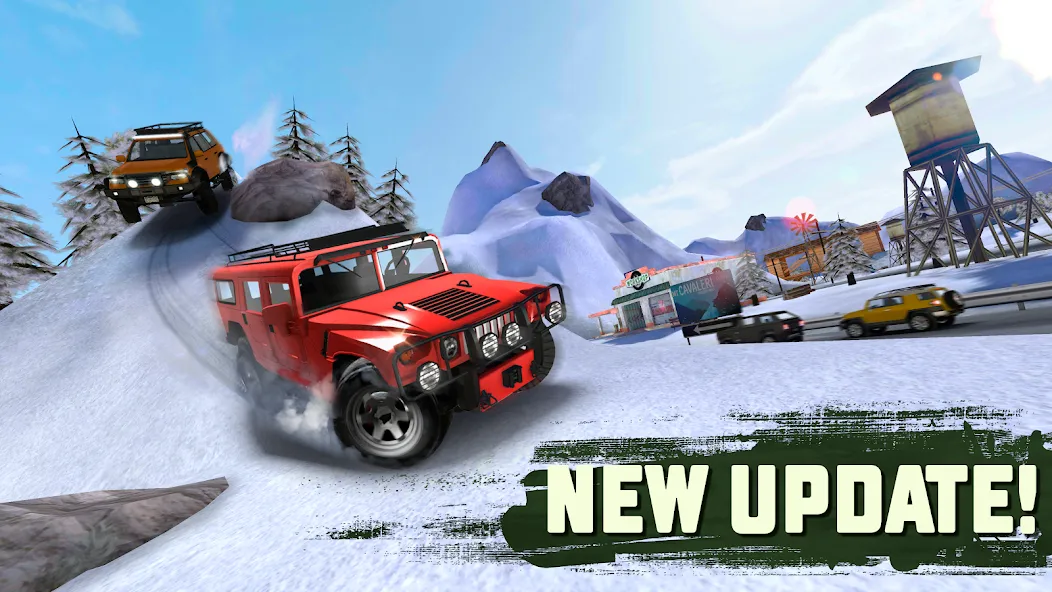 Скачать Extreme SUV Driving Simulator на Андроид — Безлимитные деньги и топливо — скриншот 1