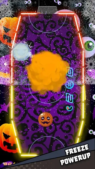 Air Hockey Glow HD Ultimate 2D — Мод: Безлимитные шайбы и открытые режимы — скриншот 4