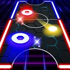 Air Hockey Glow HD Ultimate 2D — Мод: Безлимитные шайбы и открытые режимы