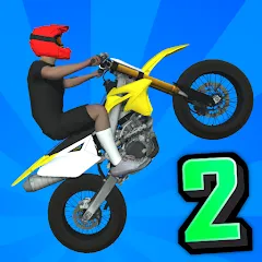 Скачать Wheelie Life 2 (Мод: Безлимитные деньги и все мотоциклы) на Андроид