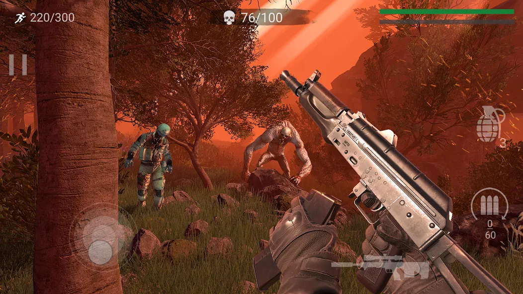 Zombeast: FPS Zombie Shooter MOD APK — Безлимитные патроны и мощное оружие — скриншот 5
