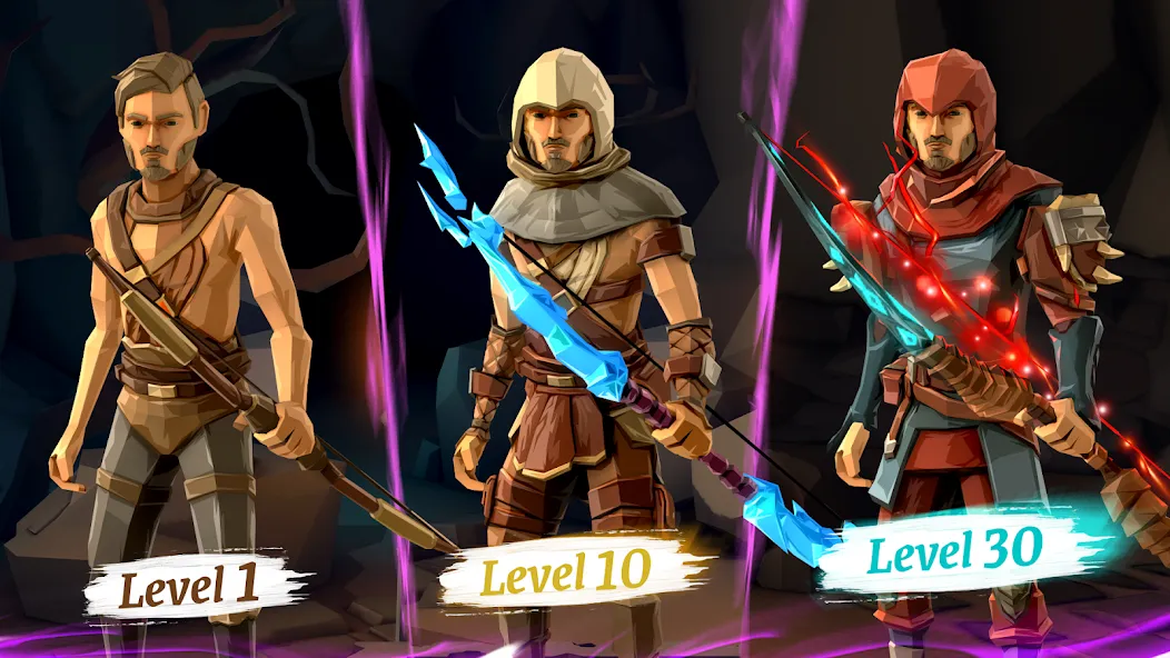 Скачать Polygon Fantasy: Action RPG на телефон — Безлимитные ресурсы и усиленная экипировка — скриншот 5