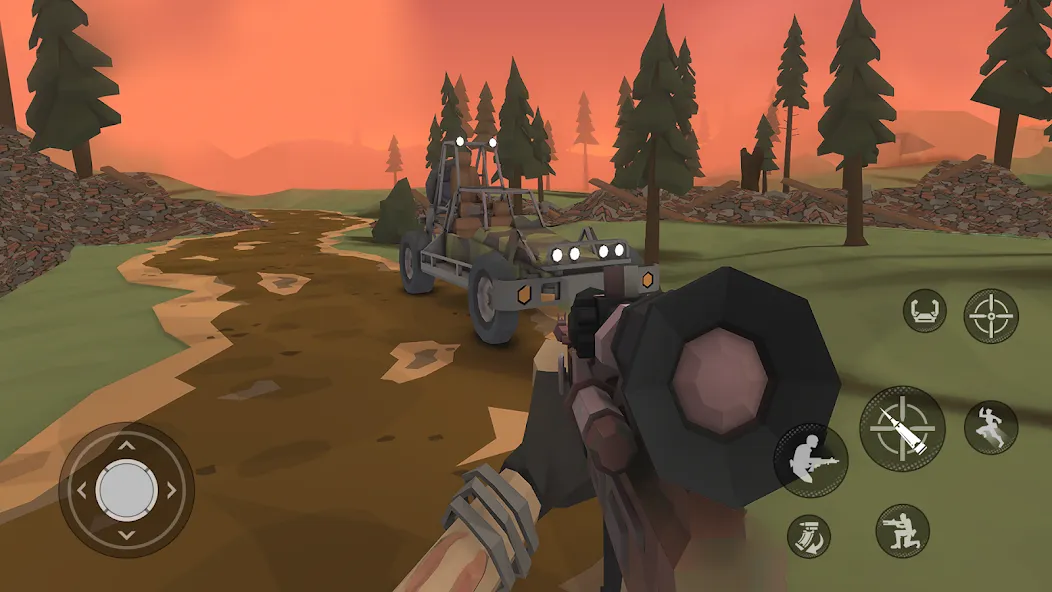 The Walking Zombie 2: Shooter на Андроид — Безлимитные патроны и здоровье — скриншот 3