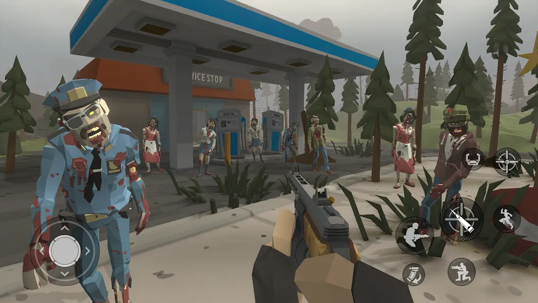 The Walking Zombie 2: Shooter на Андроид — Безлимитные патроны и здоровье — скриншот 5