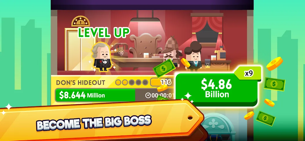 Скачать Cash, Inc. Fame & Fortune Game — Безлимитные деньги и открыты улучшения — скриншот 5 Скачать Cash, Inc. Fame & Fortune Game — Безлимитные деньги и открыты улучшения — скриншот 5