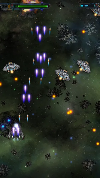 Скачать I, AI - Hardcore Shmup — Последняя версия (Бессмертие и мощное оружие) — скриншот 4