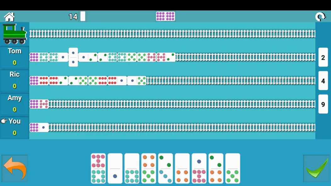 Скачать Train Dominoes с модом — Безлимитные монеты и все уровни — скриншот 3