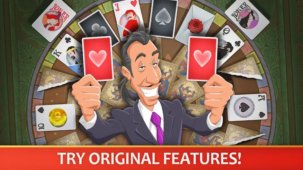 Solitaire Perfect Match — Взломанная версия (Без рекламы и бесконечные подсказки) — скриншот 4