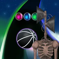 Siren Head Forest Neon ball на Андроид — Мод Безлимитные деньги и скины