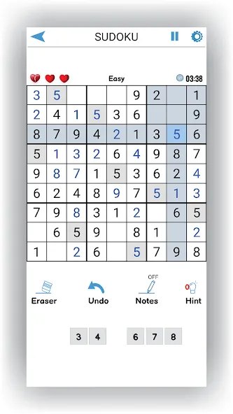 Sudoku Offline: Hard Puzzles — Мод: Сложные судоку без интернета — скриншот 2 Sudoku Offline: Hard Puzzles — Мод: Сложные судоку без интернета — скриншот 2