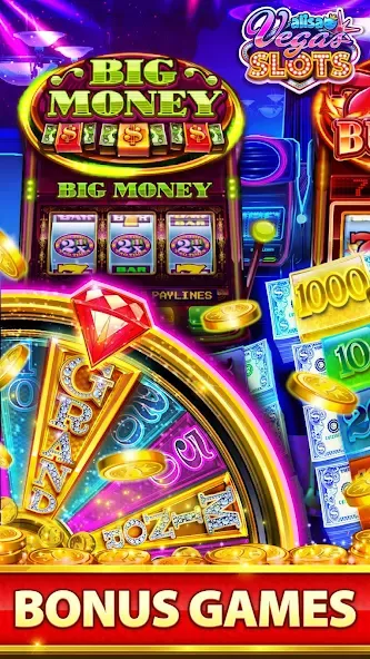VEGAS Slots by Alisa – Free Fu на Андроид — Безлимитные монеты и бонусы — скриншот 1